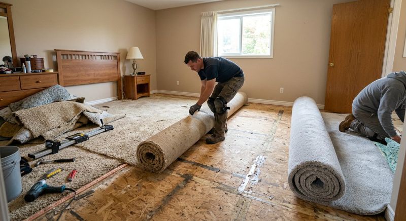 Basement Carpet Replacement in Ocean County, NJ
