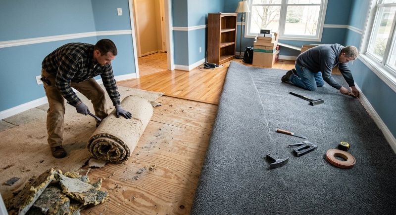 Bedroom Carpet Replacement in Old Bridge, NJ