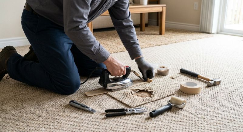 Carpet Hole Repair in Olathe, KS