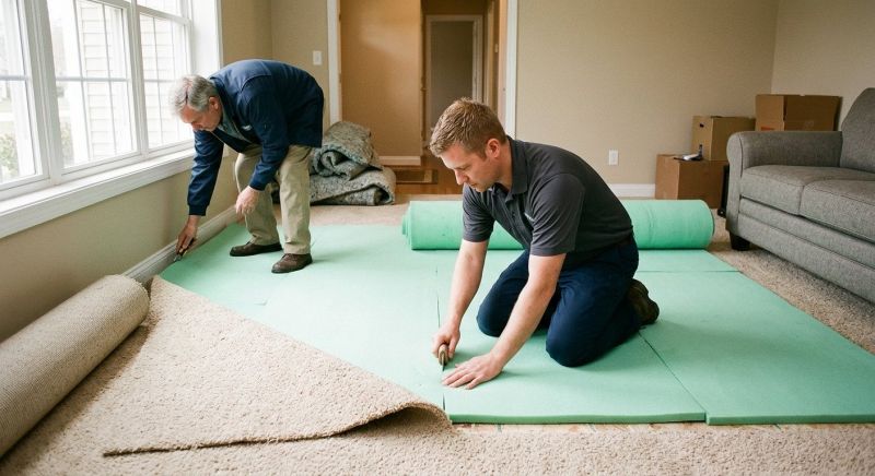 Carpet Underlay Replacement in Littleton, CO
