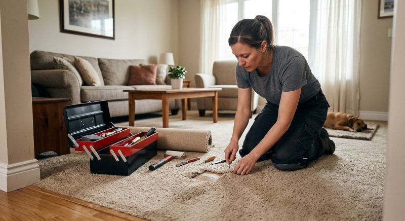 Pet Stain Carpet Repair in Overland Park, KS