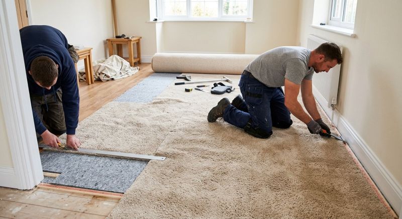 Plush Carpet Installation in Somerset County, NJ