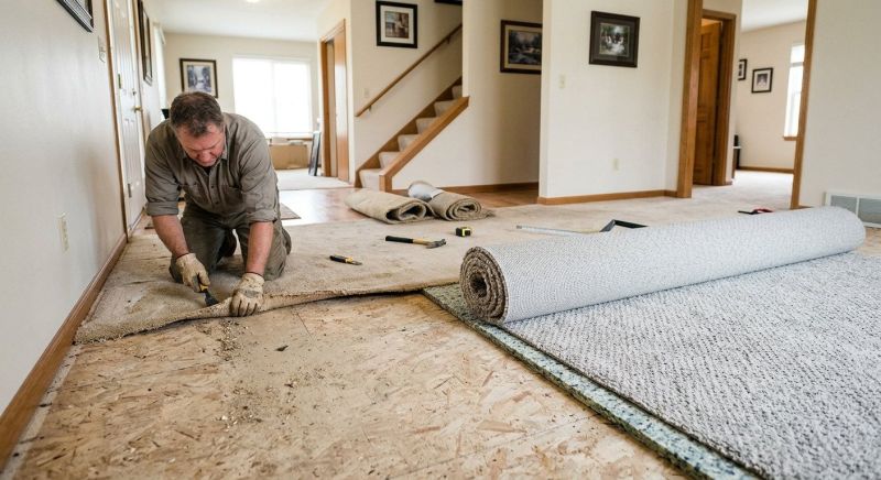 Tile Carpet Installation in Old Bridge, NJ